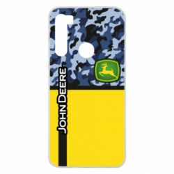 Чехол для Xiaomi Redmi Note 8 John Deer camouflage blue - PrintSalon