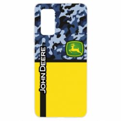 Чехол для Samsung A32 4G John Deer camouflage blue - PrintSalon