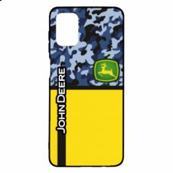 Чохол для Samsung M51 John Deer camouflage blue