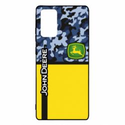 Чехол для Samsung Note 20 John Deer camouflage blue - PrintSalon