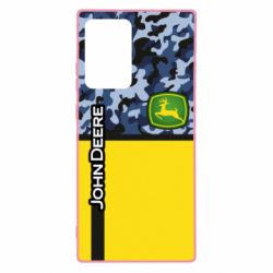 Чехол для Samsung Note 20 Ultra John Deer camouflage blue - PrintSalon