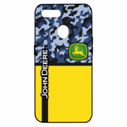 Чехол для Oppo A5s/A12 John Deer camouflage blue - PrintSalon