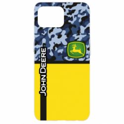 Чехол для Oppo Reno 4 Lite John Deer camouflage blue