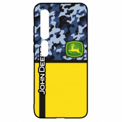 Чехол для Xiaomi Mi10/10 Pro John Deer camouflage blue - PrintSalon