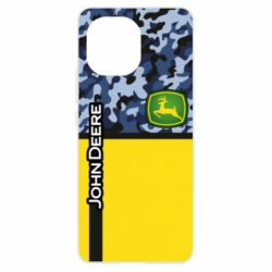 Чехол для Xiaomi Mi11 John Deer camouflage blue - PrintSalon
