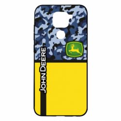 Чехол для Xiaomi Redmi Note 9/Redmi 10X John Deer camouflage blue - PrintSalon