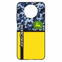 Чехол для Xiaomi Redmi Note 9 5G/Redmi Note 9T John Deer camouflage blue