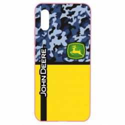 Чехол для Xiaomi Redmi 9a John Deer camouflage blue - PrintSalon