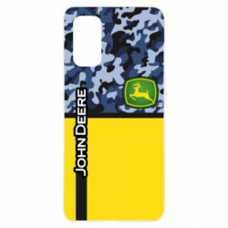 Чехол для Realme 7 Pro John Deer camouflage blue - PrintSalon