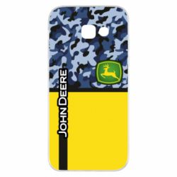 Чехол для Samsung A5 2017 John Deer camouflage blue - PrintSalon