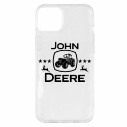 Чехол для iPhone 14 Plus John Deere and tractor fanArt - PrintSalon