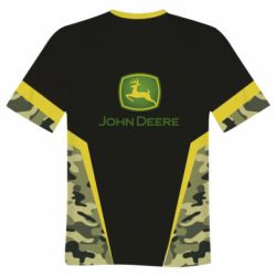 Мужская футболка 3D John deere camouflage - PrintSalon