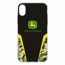 Чехол для iPhone X/Xs John deere camouflage - PrintSalon