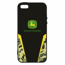 Чехол для iPhone5/5S/SE John deere camouflage - PrintSalon