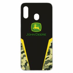 Чехол для Samsung A20 John deere camouflage - PrintSalon