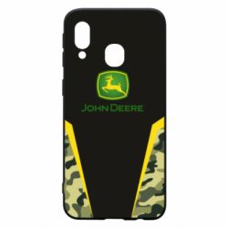 Чехол для Samsung A40 John deere camouflage - PrintSalon