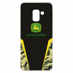 Чехол для Samsung A8 2018 John deere camouflage - PrintSalon
