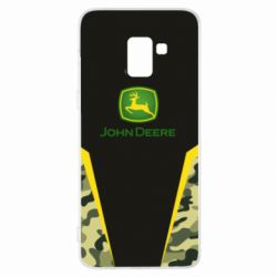 Чехол для Samsung A8+ 2018 John deere camouflage - PrintSalon