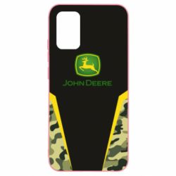 Чехол для Samsung A02s/M02s John deere camouflage - PrintSalon