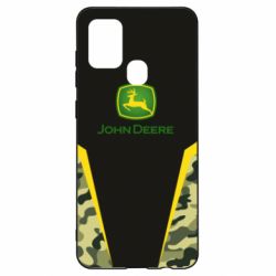 Чехол для Samsung A21s John deere camouflage - PrintSalon