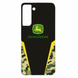 Чехол для Samsung S21 John deere camouflage - PrintSalon