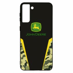 Чехол для Samsung S21 Ultra John deere camouflage - PrintSalon
