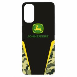 Чехол для Oppo Reno 4 John deere camouflage - PrintSalon