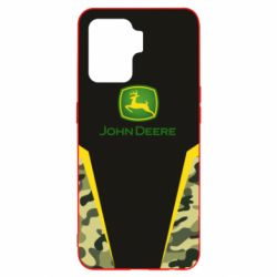 Чехол для Oppo Reno 5 Lite John deere camouflage - PrintSalon