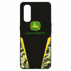 Чехол для Oppo Find X2 John deere camouflage - PrintSalon