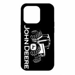 Чохол для iPhone 14 Pro John Deere Logo, Tractor - PrintSalon