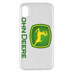 Чехол для iPhone X/Xs John Deere logo - PrintSalon