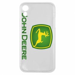 Чехол для iPhone XR John Deere logo - PrintSalon