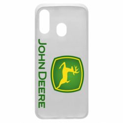 Чехол для Samsung A40 John Deere logo - PrintSalon