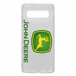Чехол для Samsung S10 John Deere logo - PrintSalon