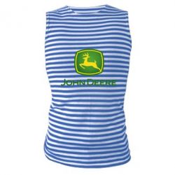 Майка-тельняшка John Deere logo - PrintSalon