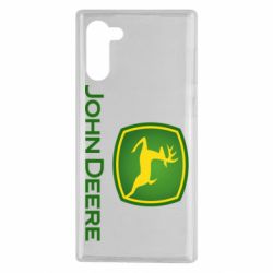 Чехол для Samsung Note 10 John Deere logo - PrintSalon