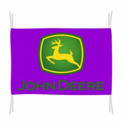 Флаг John Deere logo - PrintSalon