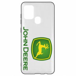 Чехол для Samsung A21s John Deere logo - PrintSalon