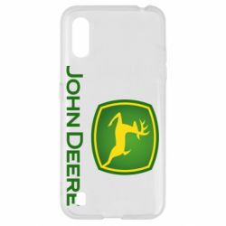 Чехол для Samsung A01/M01 John Deere logo - PrintSalon