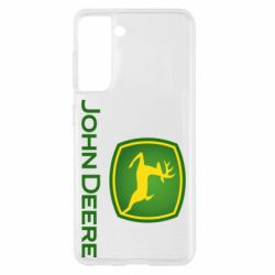 Чехол для Samsung S21 John Deere logo - PrintSalon