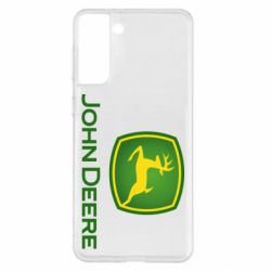 Чехол для Samsung S21+ John Deere logo - PrintSalon