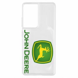 Чехол для Samsung S21 Ultra John Deere logo - PrintSalon