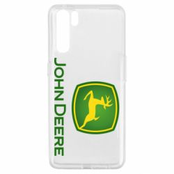 Чехол для Oppo A91/Reno3 John Deere logo - PrintSalon