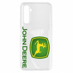 Чехол для Realme 6 John Deere logo - PrintSalon