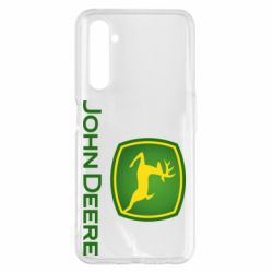 Чехол для Realme 6 Pro John Deere logo - PrintSalon