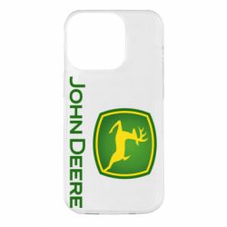 Чехол для iPhone 14 Pro John Deere logo - PrintSalon