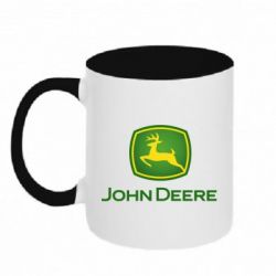 Чашка двокольорова John Deere logo