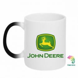 Чашка-хамелеон John Deere logo - PrintSalon