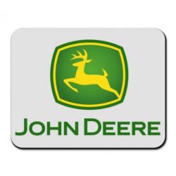 Коврик для мыши John Deere logo - PrintSalon