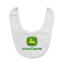 Слюнявчик  John Deere logo - PrintSalon
